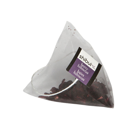 Berry Hibiscus - Whole Leaf Pyramid Bags